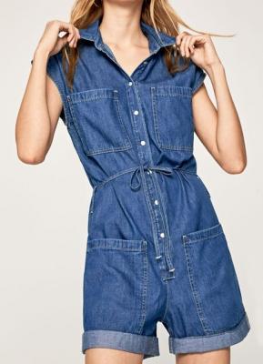 Полукомбинезон джинсовый Pepe Jeans