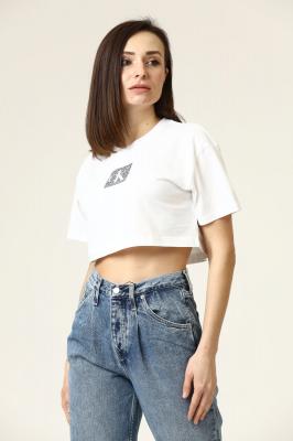 Футболка кроп-топ Calvin Klein Jeans Calvin Klein Jeans