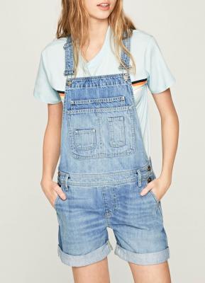 Полукомбинезон джинсовый Pepe Jeans