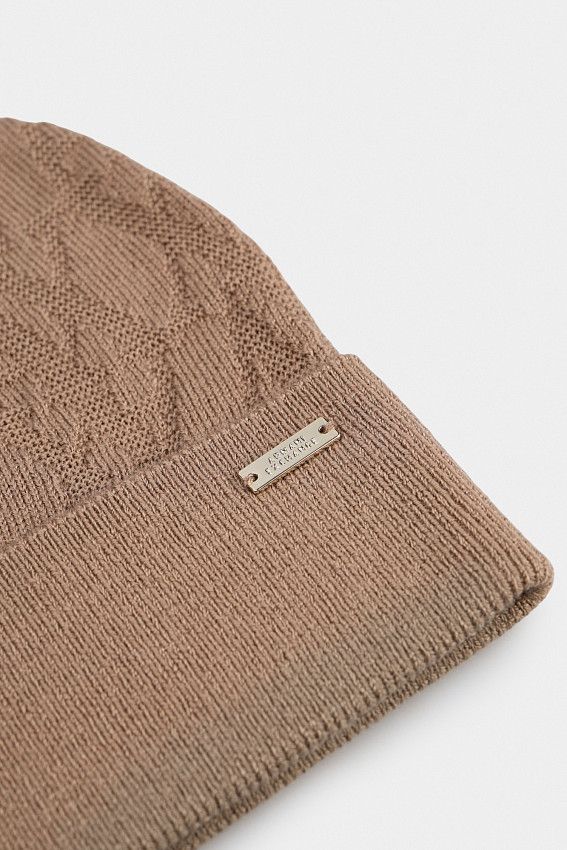 Шапка Armani Exchange Коричневый