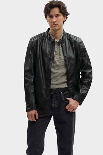 Куртка кожаная Strellson