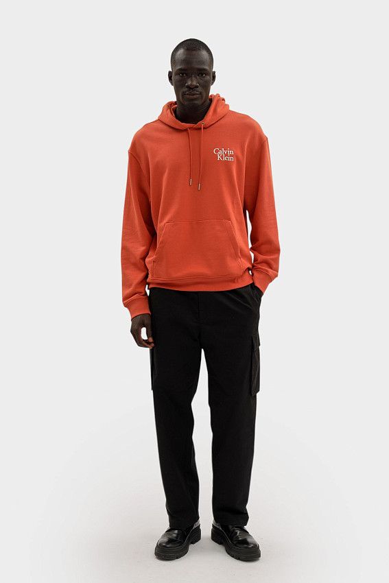 Худи Calvin Klein Jeans Оранжевый