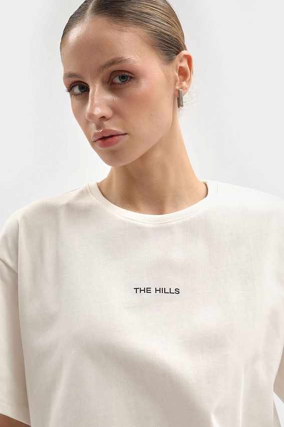 Футболка The Hills Молочный