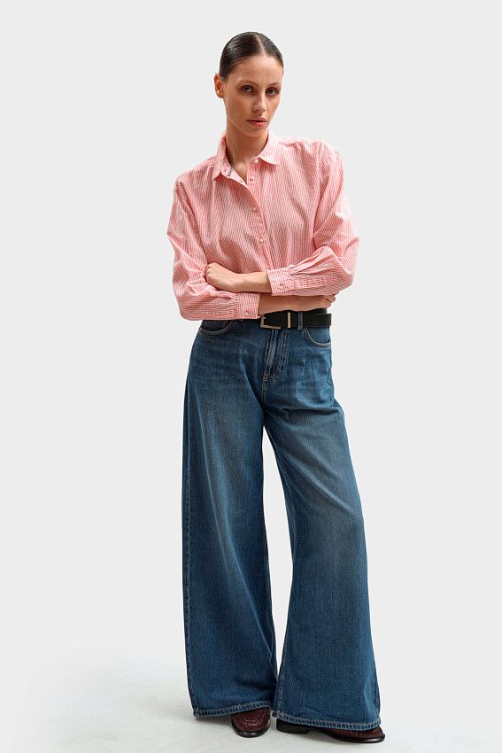 Рубашка Pepe Jeans Розовый