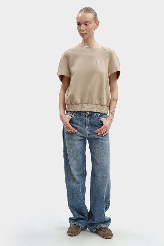 Свитшот Armani Exchange Бежевый