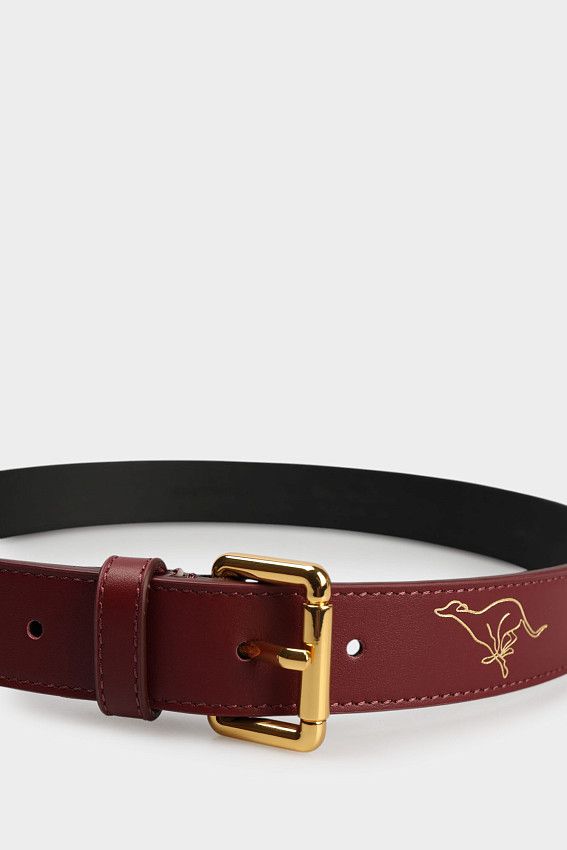 Ремень Trussardi Бордовый