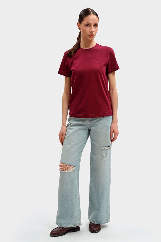 Футболка Calvin Klein Jeans Бордовый