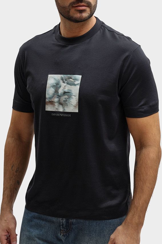 Футболка Emporio Armani Синий