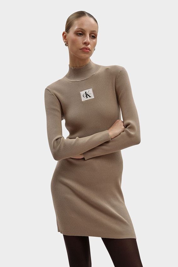 Платье Calvin Klein Jeans Капучино