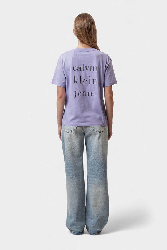 Футболка Calvin Klein Jeans Фиолетовый
