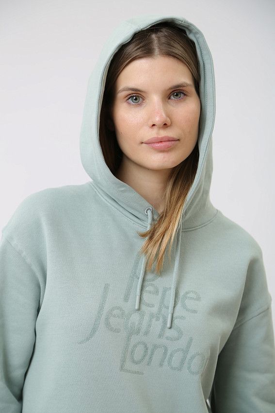 Худи Pepe Jeans Бирюзовый