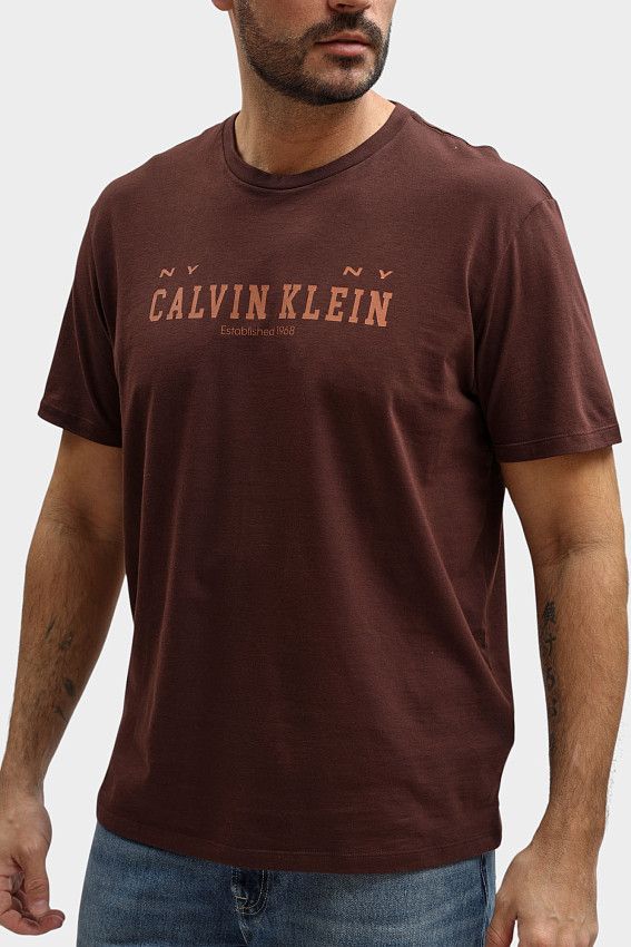 Футболка Calvin Klein Jeans Коричневый