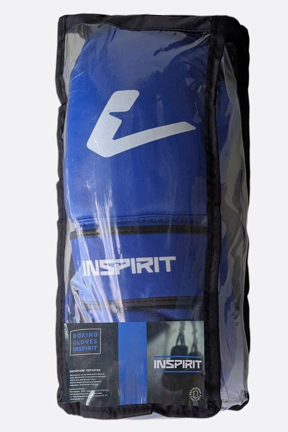 Перчатки боксёрские Inspiriit Синий