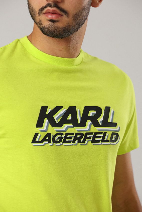 Футболка Karl Lagerfeld Салатовый