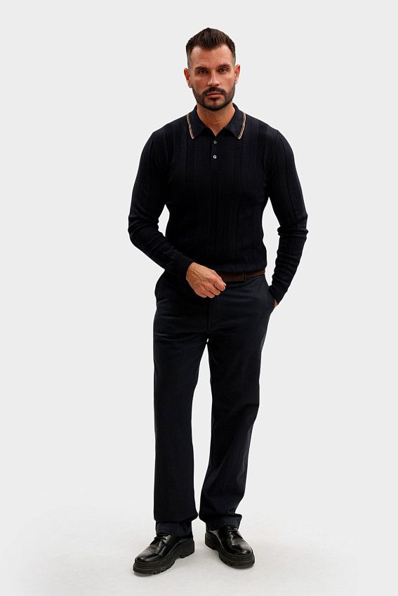 Брюки чиносы Trussardi Черный