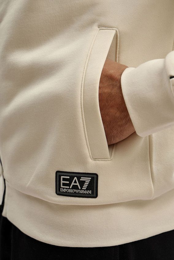 Толстовка EA7 Молочный