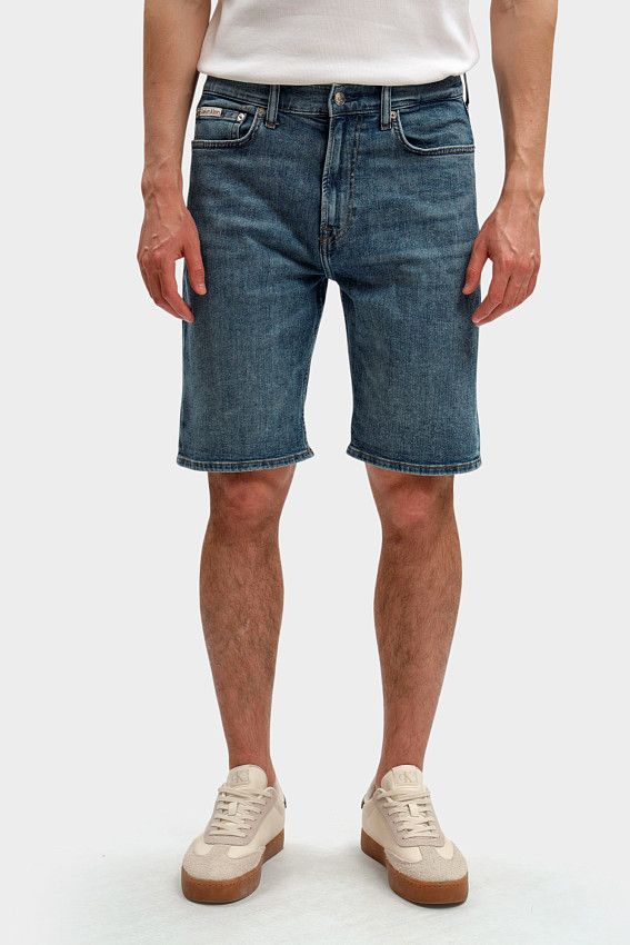 Шорты джинсовые Calvin Klein Jeans Синий