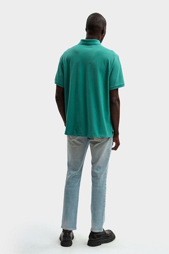 Поло Calvin Klein Jeans Зеленый
