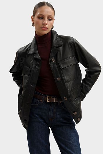 Куртка кожаная Pepe Jeans