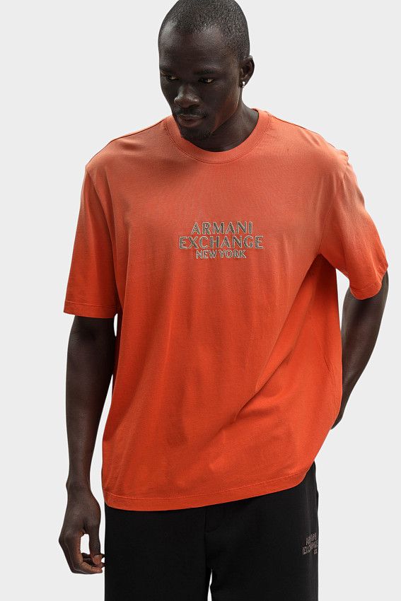 Футболка Armani Exchange Оранжевый