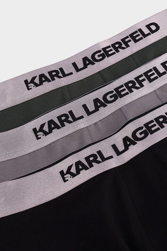 Трусы 3 шт Karl Lagerfeld Черный