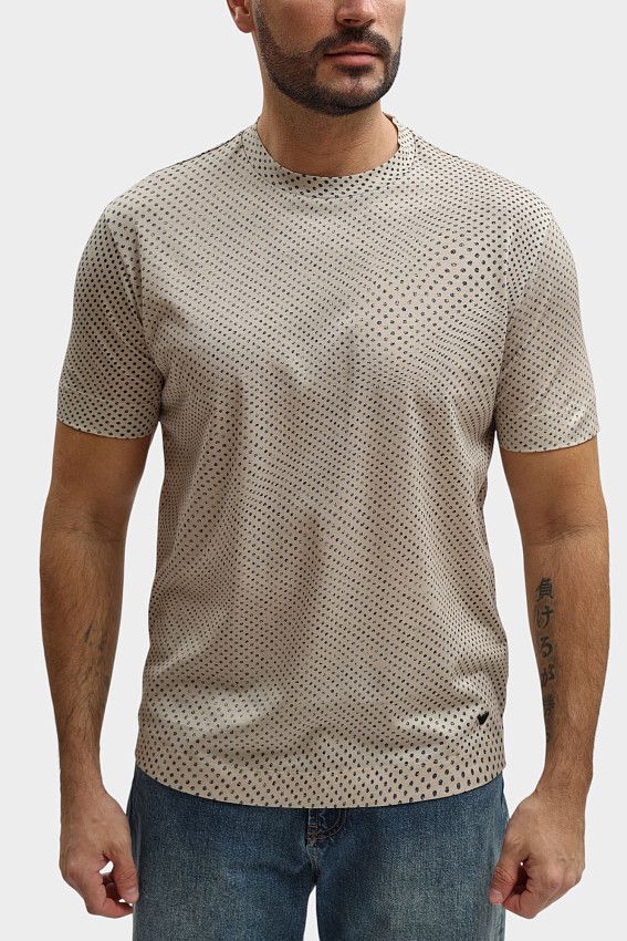 Футболка Emporio Armani Бежевый