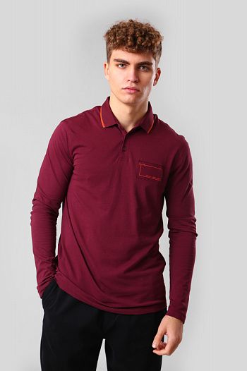Поло с длинным рукавом Armani Exchange