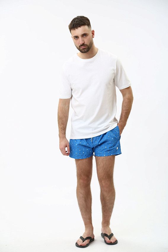 Шорты плавательные Pepe Jeans Голубой