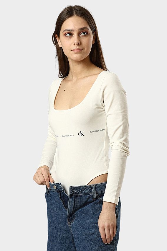 Боди Calvin Klein Jeans Молочный