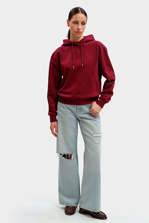 Худи Calvin Klein Jeans Бордовый