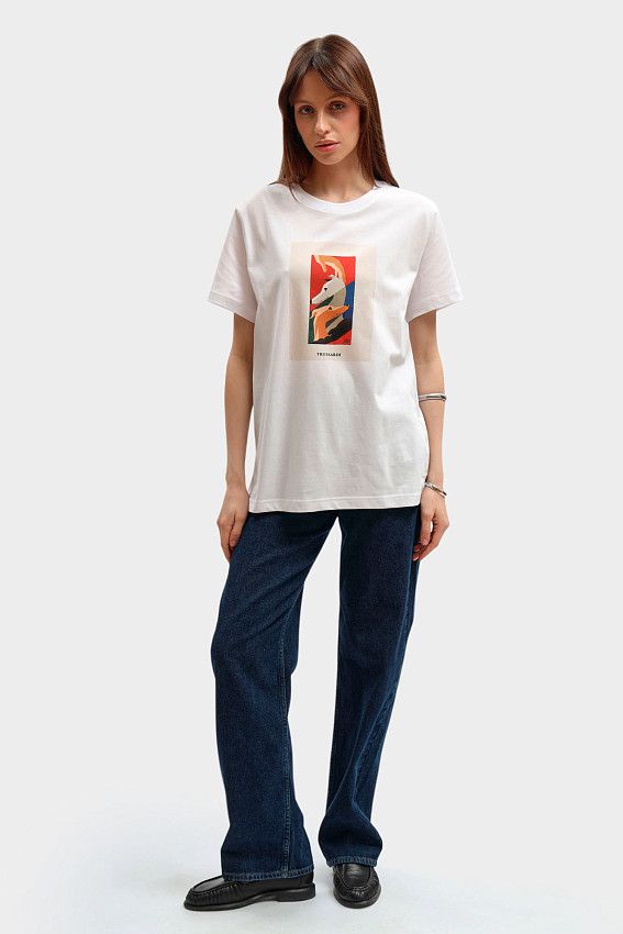 Футболка Trussardi Белый