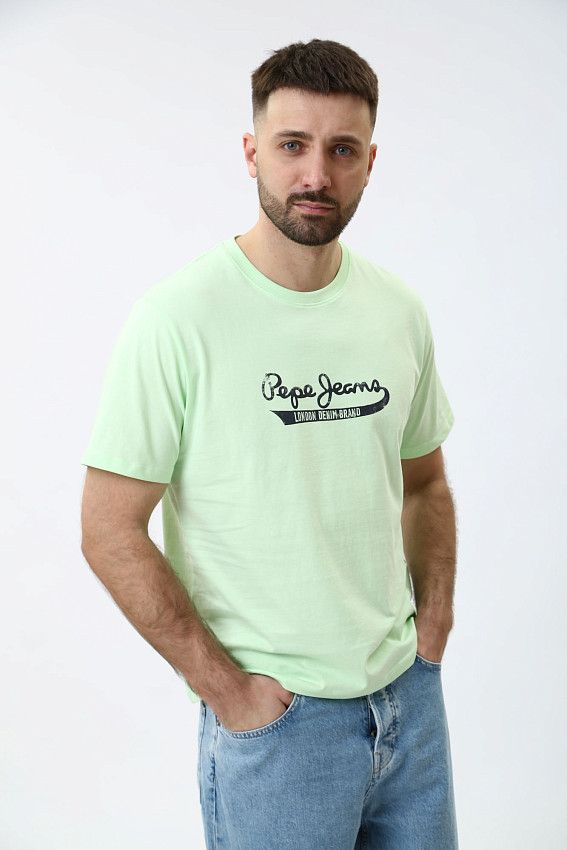 Футболка Pepe Jeans Салатовый