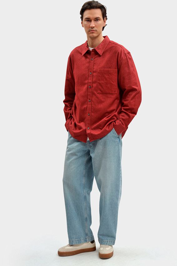 Рубашка Calvin Klein Jeans Бордовый