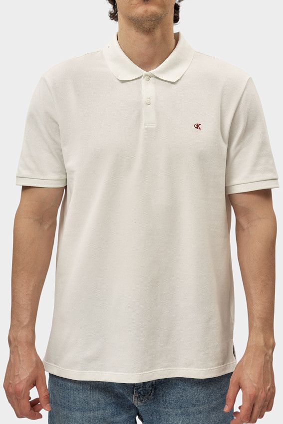 Поло Calvin Klein Jeans Белый