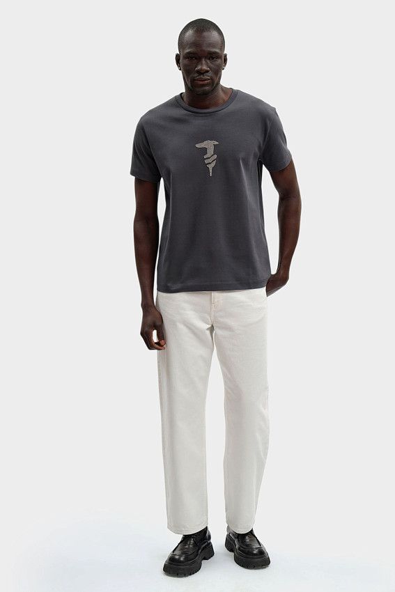Футболка Trussardi Серый