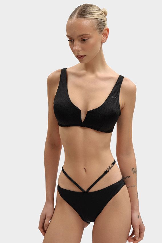 Низ от купального костюма Karl Lagerfeld Черный