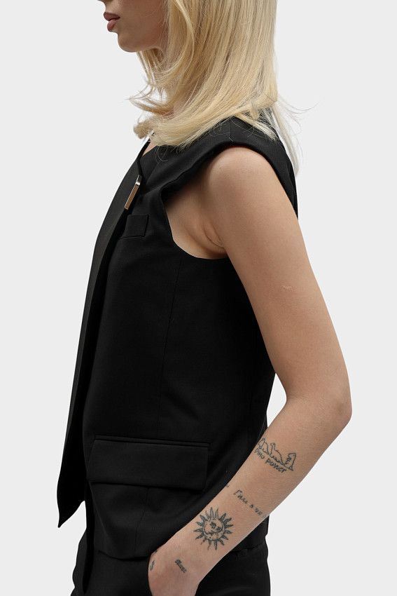 Жилетка Karl Lagerfeld Черный
