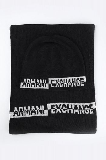 Набор (шапка+шарф) Armani Exchange