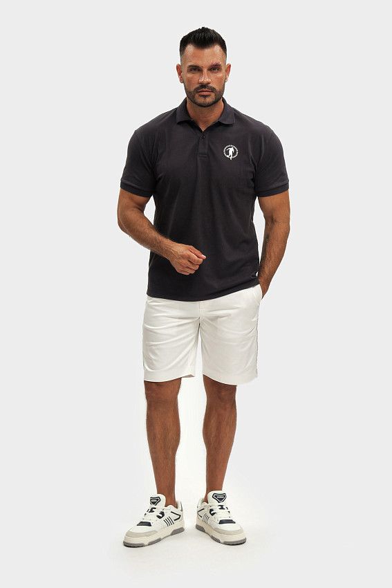 Поло Bikkembergs Фиолетовый