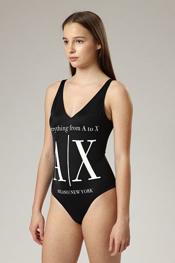 Купальник слитный Armani Exchange