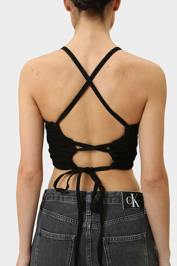 Топ Calvin Klein Jeans Черный