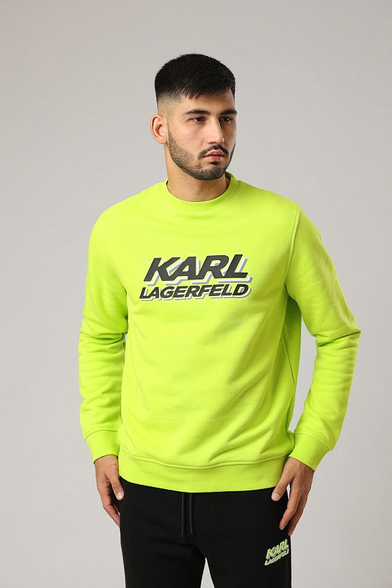 Свитшот Karl Lagerfeld Салатовый