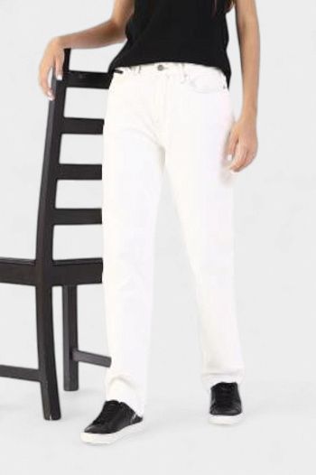Джинсы HIGH RISE STRAIGHT ANCLE Calvin Klein Jeans