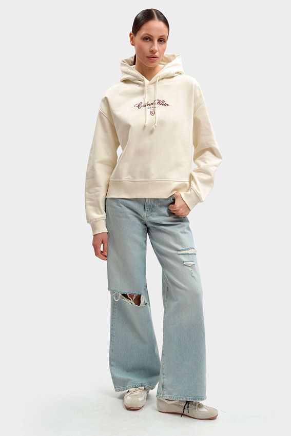 Худи Calvin Klein Jeans Бежевый