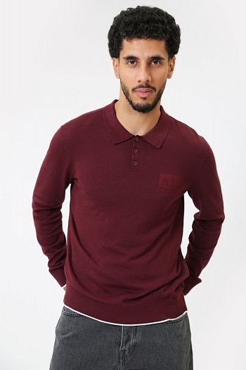 Поло с длинным рукавом Armani Exchange