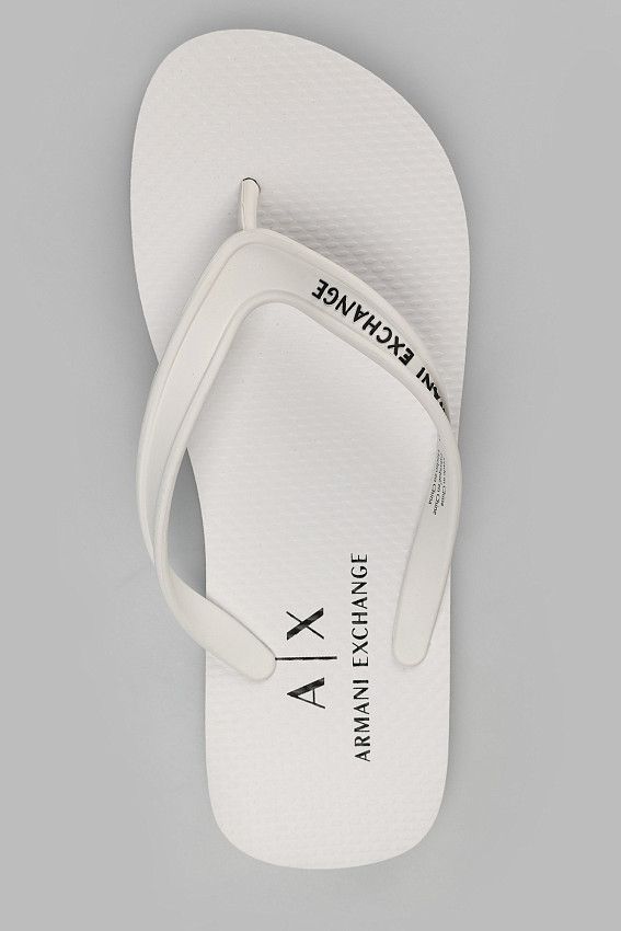 Шлепанцы Armani Exchange Белый