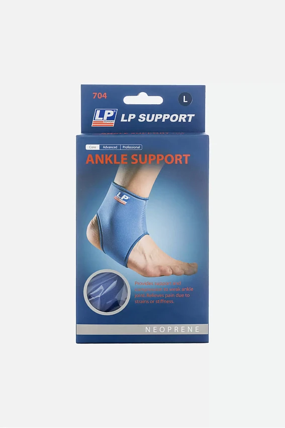 Суппорт голеностопа Lp support Голубой