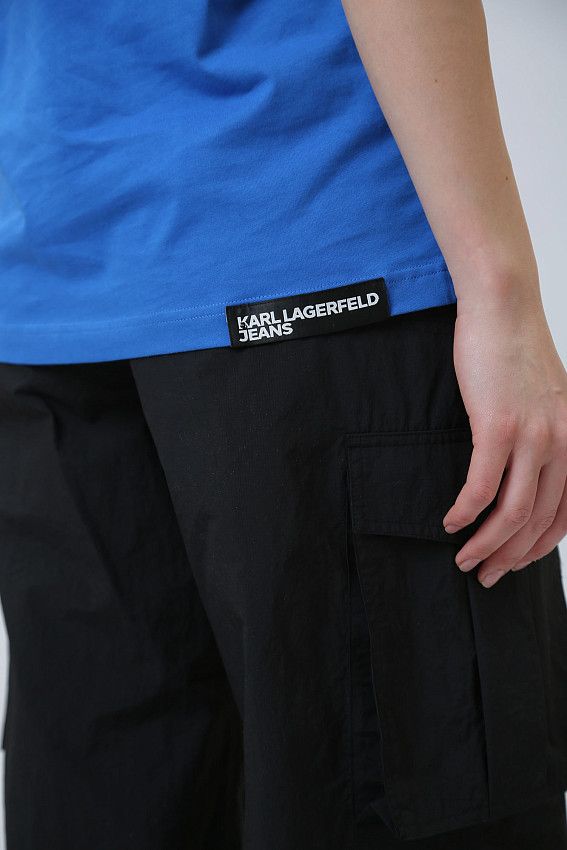 Футболка Karl Lagerfeld Jeans Синий