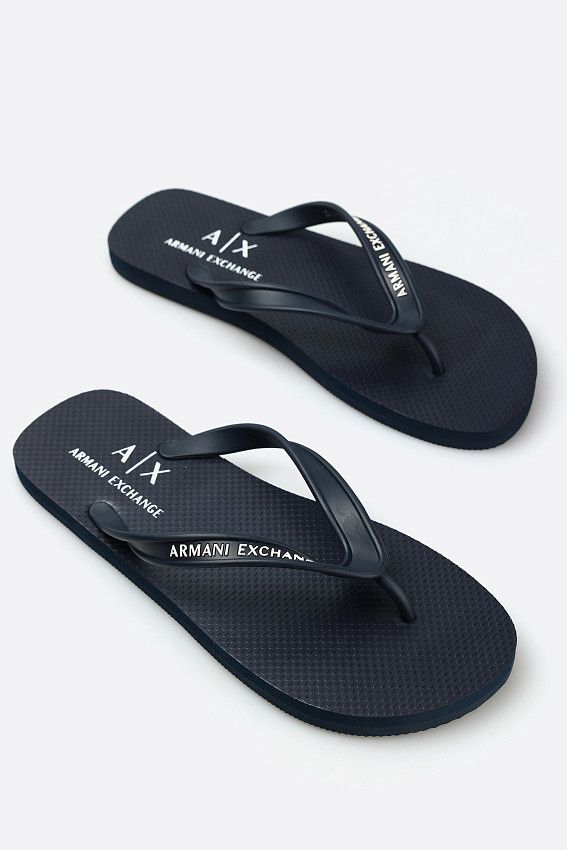 Шлепанцы Armani Exchange Синий