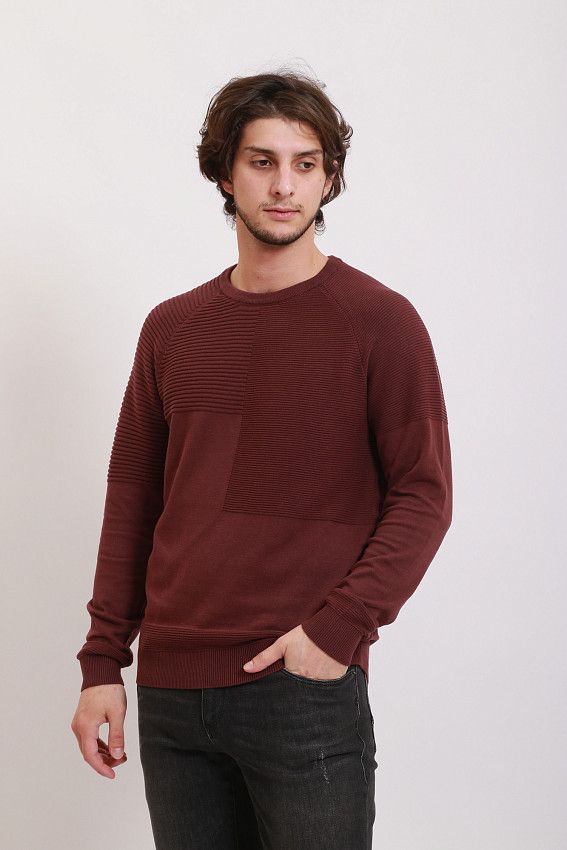 Джемпер Jack & Jones Бордовый